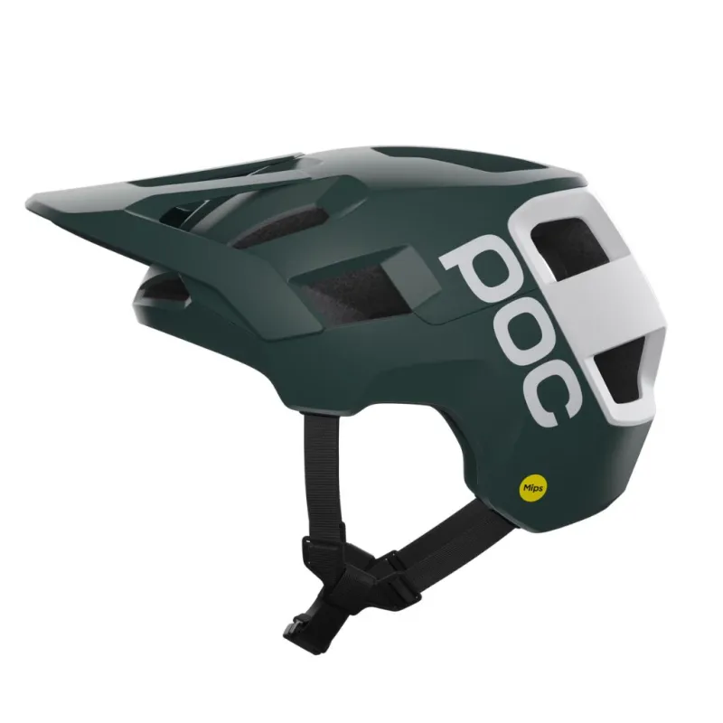 Kask rowerowy POC Kortal Race MIPS pargasite green matt/hydrogen white matt