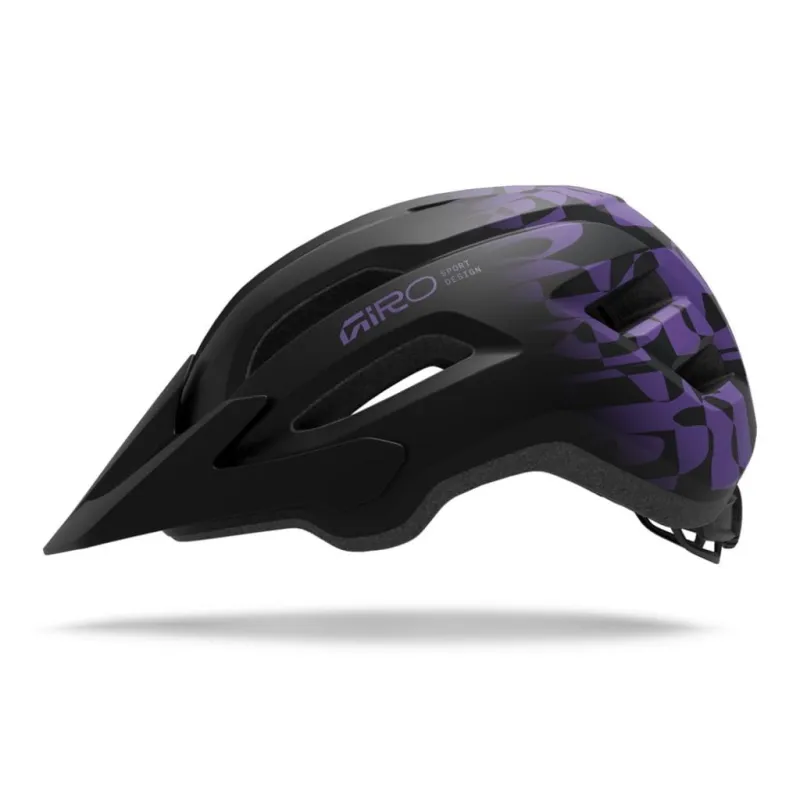Kask rowerowy Giro Fixture II matte black/purple rush