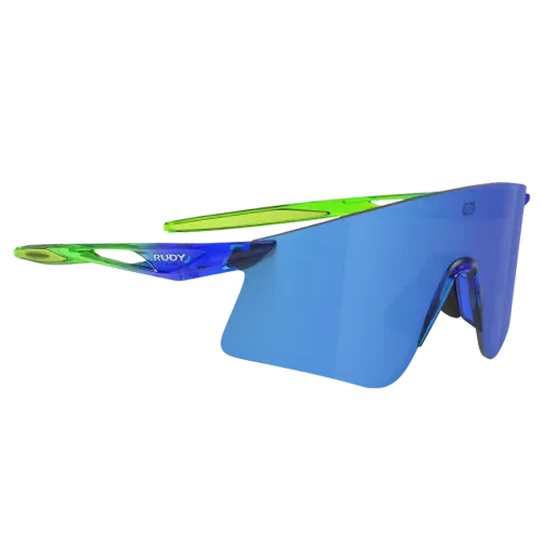 Okulary rowerowe Rudy Project Astral X Crystal Blue/Green Fluo G. Multilaser Blue