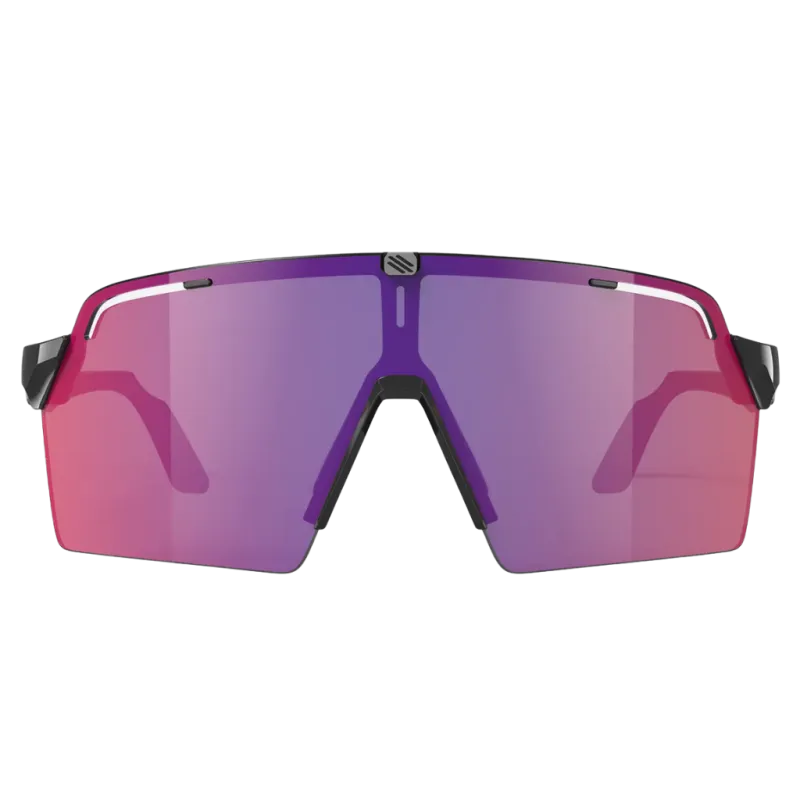 Okulary rowerowe Rudy Project Spinshield Pro Black Gloss Multilaser Red