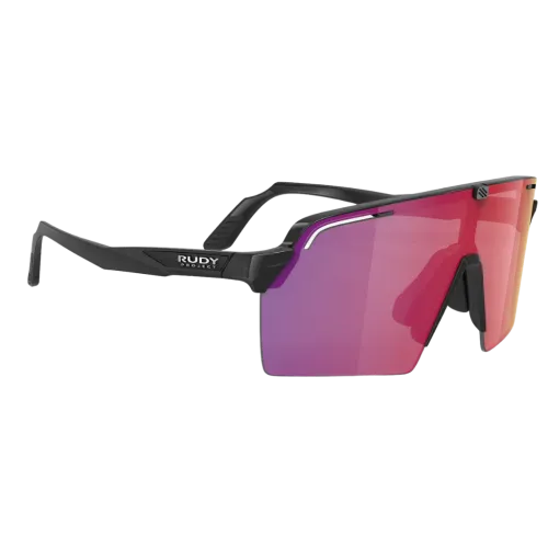 Okulary rowerowe Rudy Project Spinshield Pro Black Gloss Multilaser Red