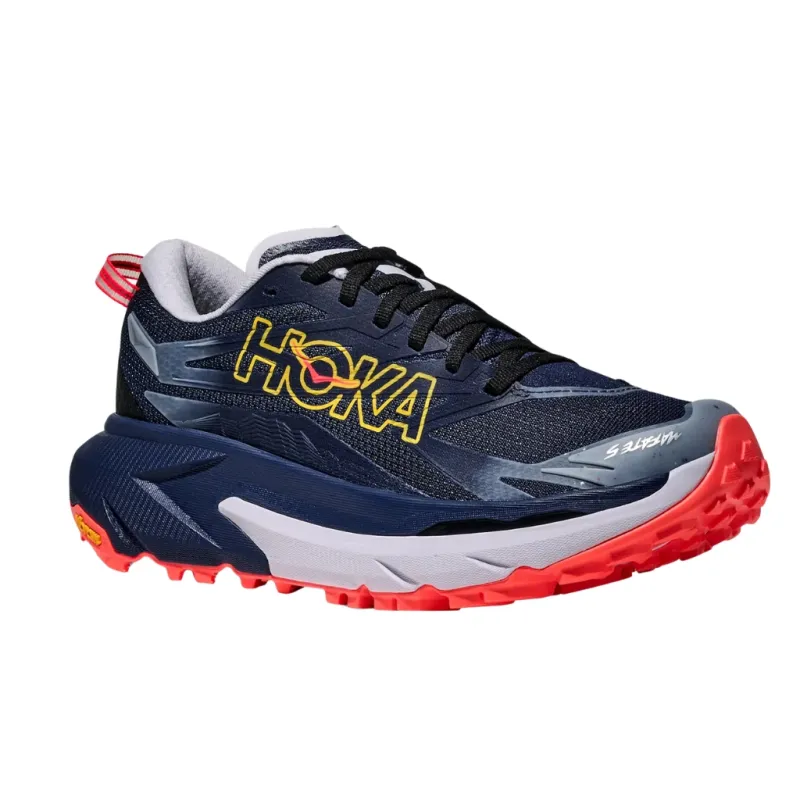 Buty biegowe damskie HOKA Mafate 5 midnight blue/starlight glow