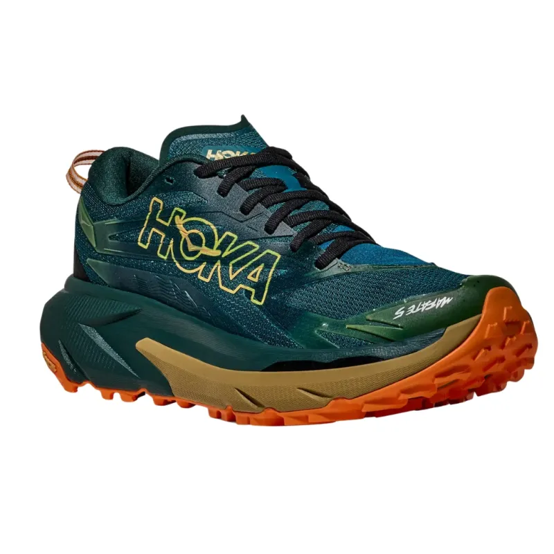 Buty biegowe męskie HOKA Mafate 5 tidal wave/mustard seed