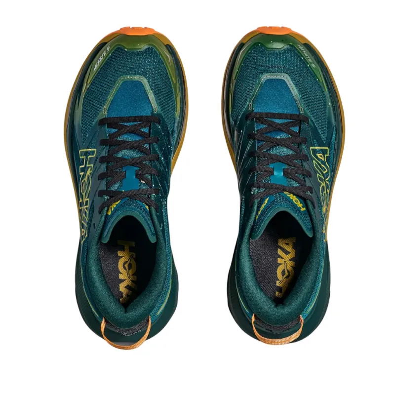 Buty biegowe męskie HOKA Mafate 5 tidal wave/mustard seed