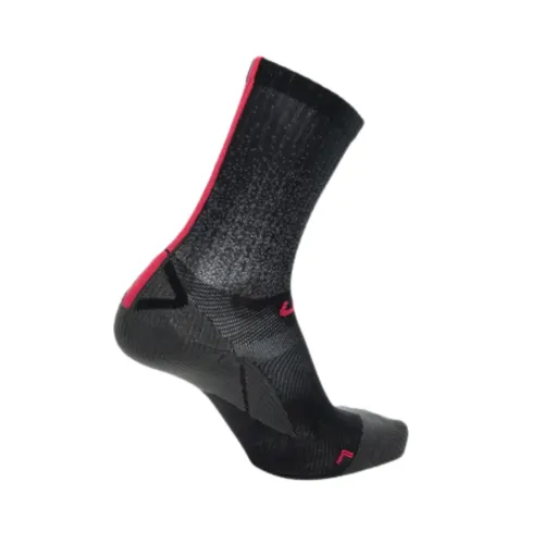 Skarpety rowerowe damskie UYN Cycling Aero Lady black/pink