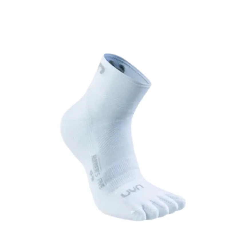 Skarpety do biegania UYN Five Low Cut white