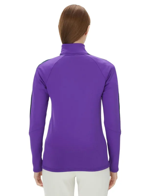 Bluza Peak Performance damska Rider Zip Jacket fioletowa