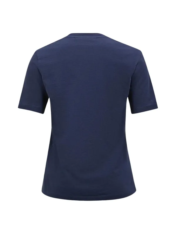 Koszulka Peak Performance damska Original Small Logo Tee granatowa
