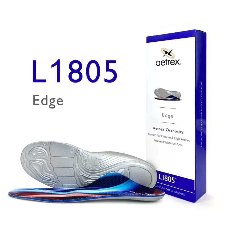 Wkładki ortopedyczne z podparciem śródstopia Aetrex Edge L1805