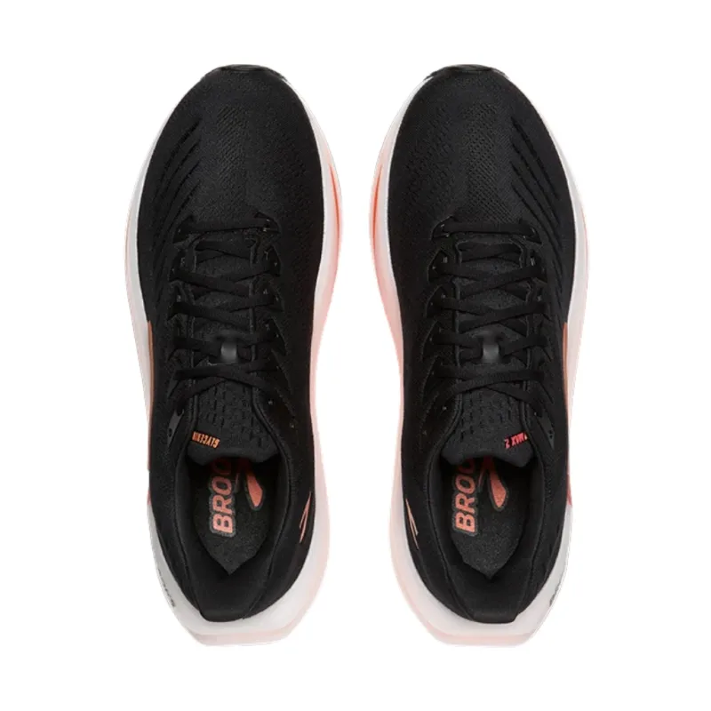 Buty do biegania męskie Brooks Glycerin Max 2 czarno-pomarańczowe
