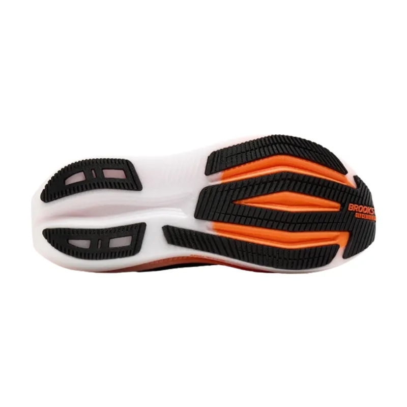 Buty do biegania męskie Brooks Glycerin Max 2 czarno-pomarańczowe