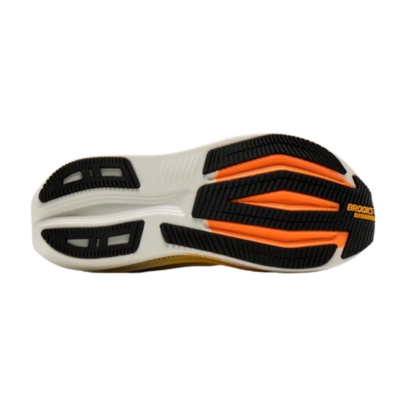 Buty do biegania męskie Brooks Glycerin Max 2 kremowo-pomarańczowe
