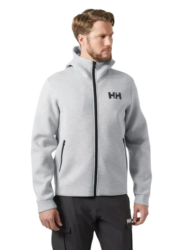 Bluza męska Helly Hansen HP Ocean Sailing Full-Zip Jacket 2.0 grey melange