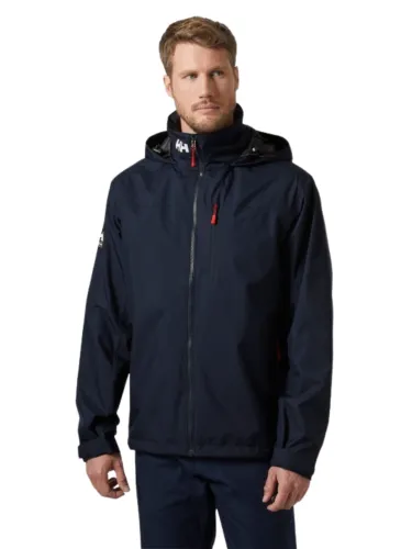 Kurtka męska Helly Hansen Crew Hooded Midlayer Jacket 2.0 navy
