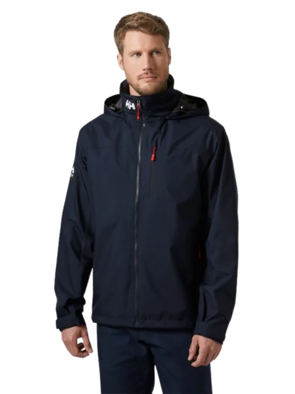 Kurtka męska Helly Hansen Crew Hooded Midlayer Jacket 2.0 navy