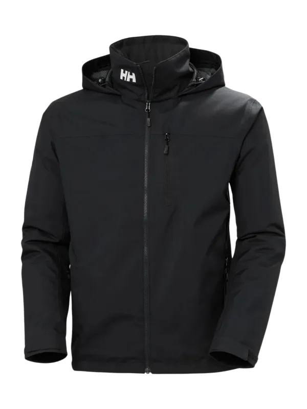 Kurtka męska Helly Hansen Crew Hooded Midlayer Jacket 2.0 black