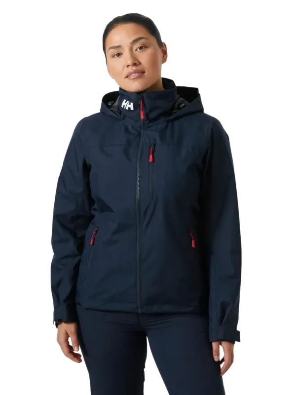 Kurtka damska Helly Hansen Crew Hooded Midlayer Jacket 2.0 navy
