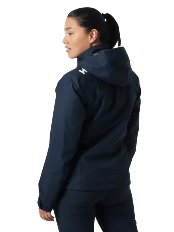 Kurtka damska Helly Hansen Crew Hooded Midlayer Jacket 2.0 navy