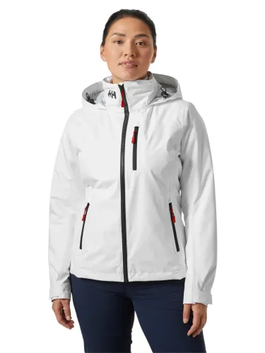 Kurtka damska Helly Hansen Crew Hooded Midlayer Jacket 2.0 white