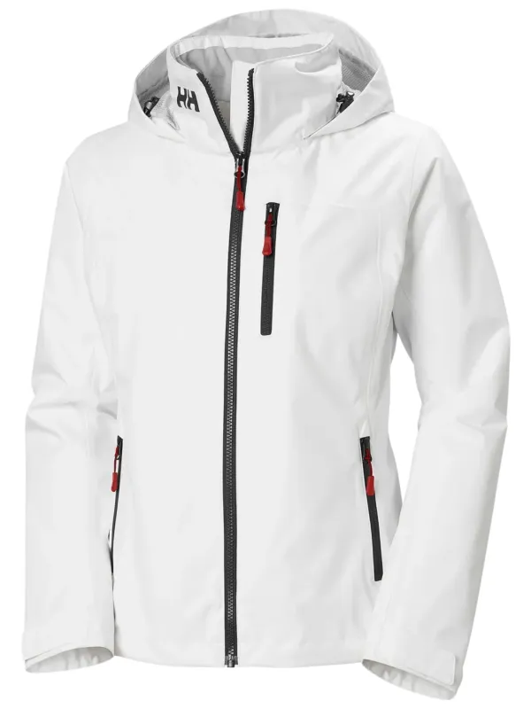 Kurtka damska Helly Hansen Crew Hooded Midlayer Jacket 2.0 white