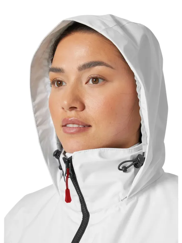 Kurtka damska Helly Hansen Crew Hooded Midlayer Jacket 2.0 white