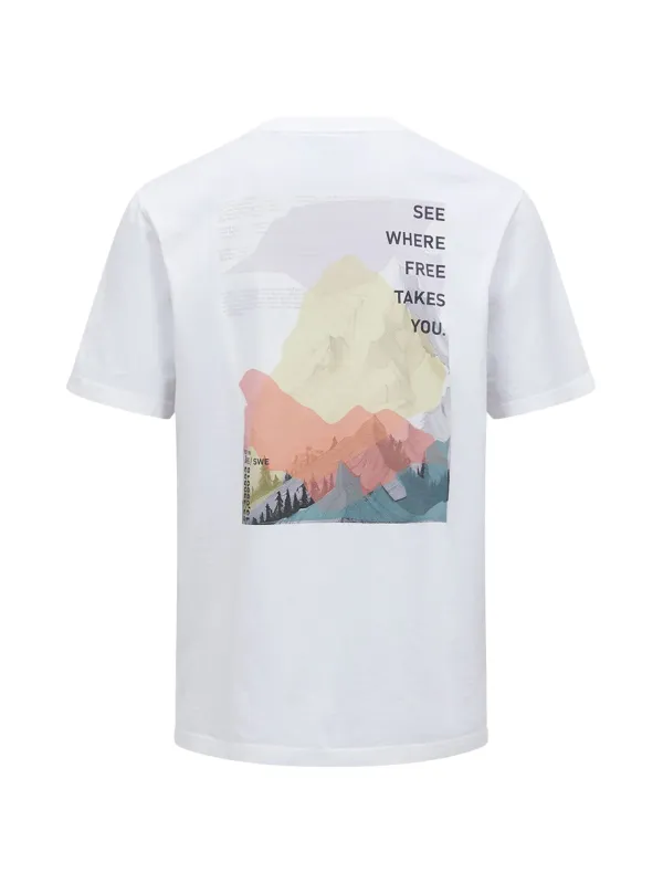 Koszulka Peak Performance męska Original Graphic Tee white