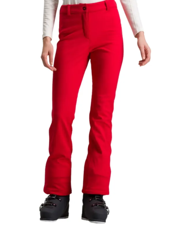 Spodnie Rossignol W Ski Softshell Pant sports red