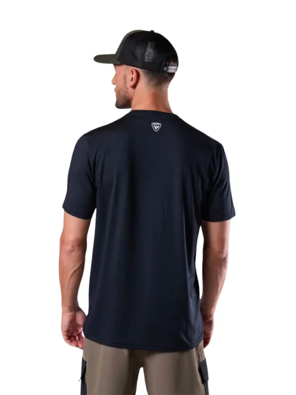 Koszulka męska Rossignol M Graphic Active Tee black