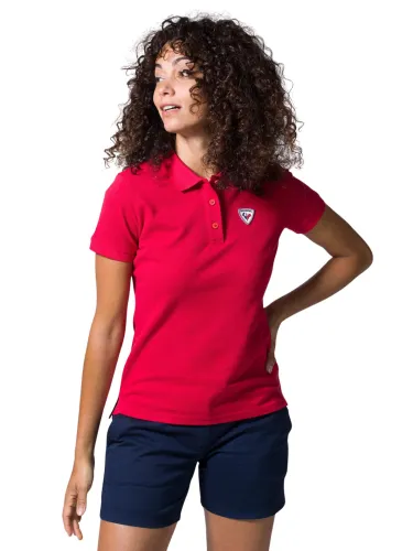 Koszulka damska Rossignol W Logo Polo red