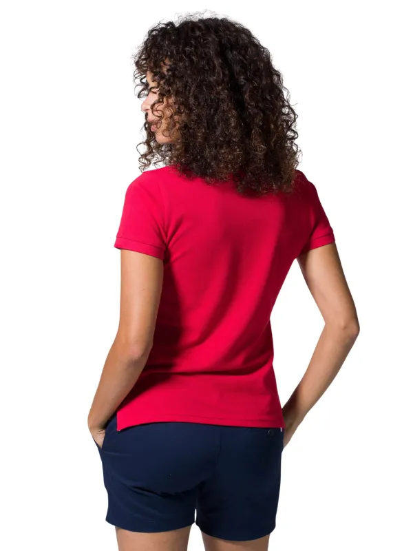 Koszulka damska Rossignol W Logo Polo red