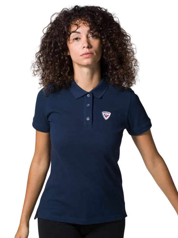 Koszulka damska Rossignol W Logo Polo navy blue