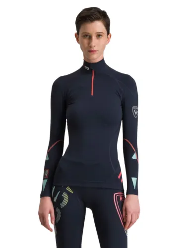 Koszulka damska Rossignol W Infini Compression Race navy
