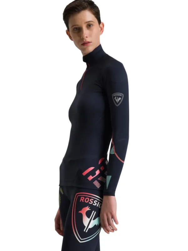 Koszulka damska Rossignol W Infini Compression Race navy