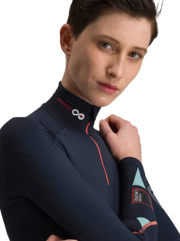Koszulka damska Rossignol W Infini Compression Race navy