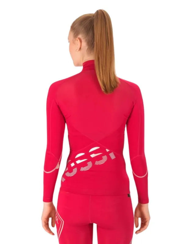 Koszulka damska Rossignol W Infini Compression Race cherry