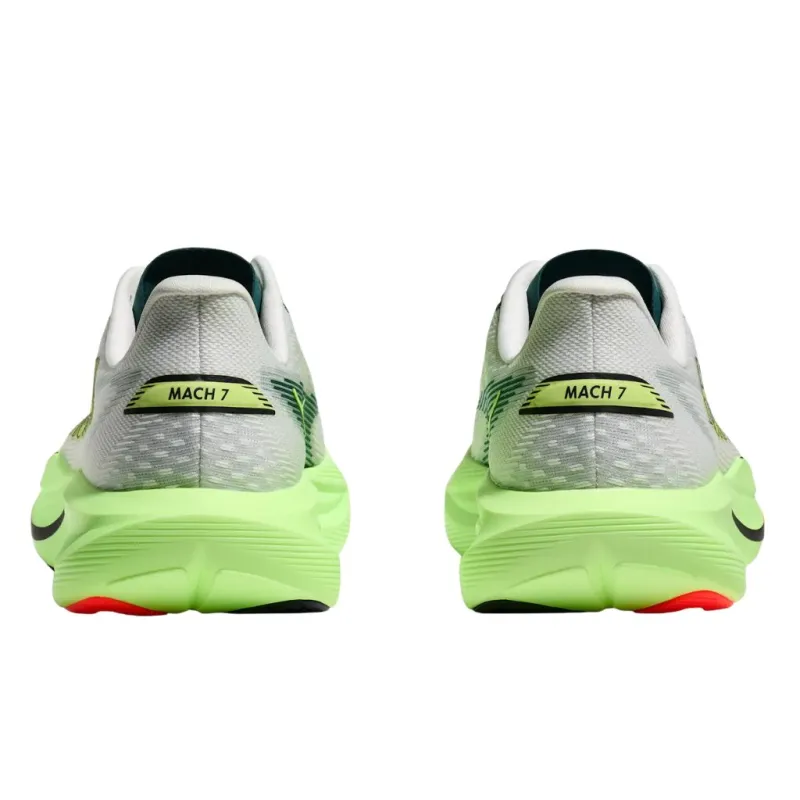 Buty biegowe męskie Hoka Mach 7 frost / neon yuzu