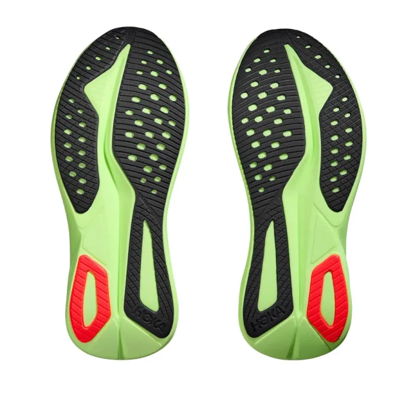 Buty biegowe męskie Hoka Mach 7 frost / neon yuzu