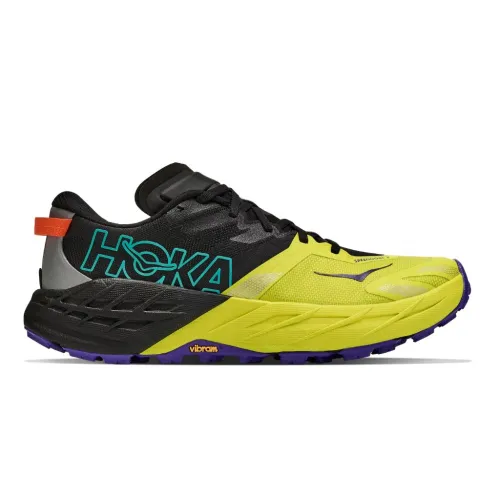 Buty biegowe męskie HOKA Speedgoat 7 black / hoka citrus