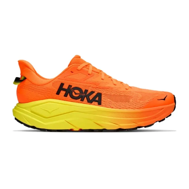 Buty biegowe męskie HOKA Challenger 8 neon tangerine / hoka citrus