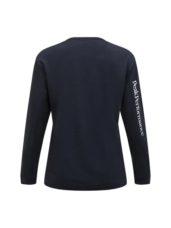Koszulka damska Peak Performance Trail LS black