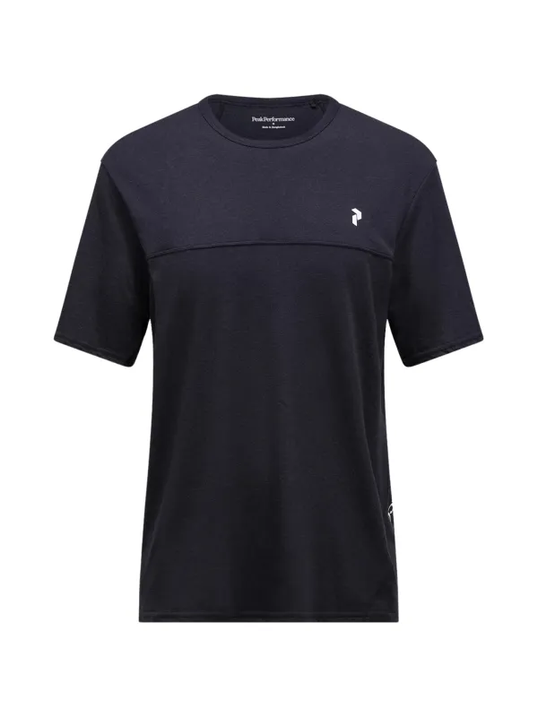 Koszulka męska Peak Performance Trail Wool Blend SS black