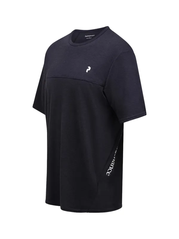 Koszulka męska Peak Performance Trail Wool Blend SS black
