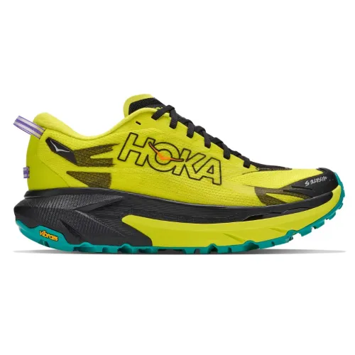 Buty biegowe męskie HOKA Mafate 5 black / hoka citrus