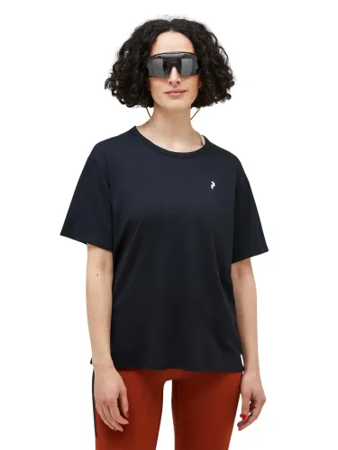 Koszulka damska Peak Performance Trail SS black