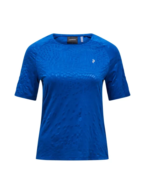 Koszulka damska Peak Performance Discover T-Shirt true blue