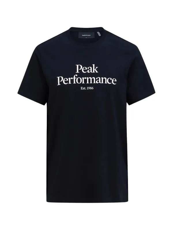 Koszulka męska Peak Performance Original Tee black / offwhite