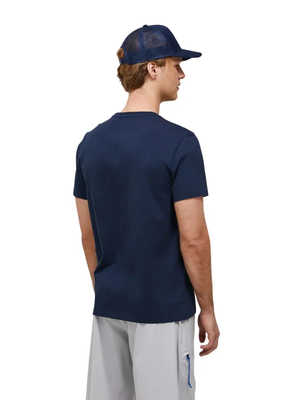 Koszulka męska Peak Performance Original Tee blue shadow / offwhite