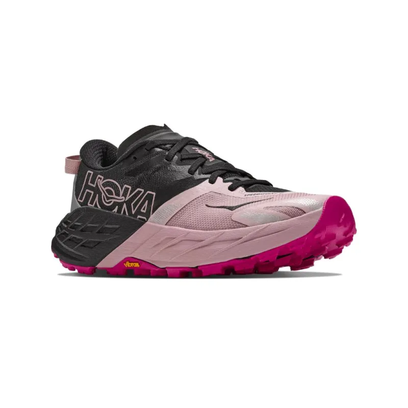 Buty biegowe damskie HOKA Speedgoat 7 black / pink opal