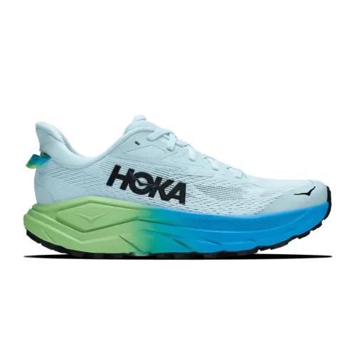 Buty biegowe damskie HOKA Challenger 8 glimmering blue / tart apple