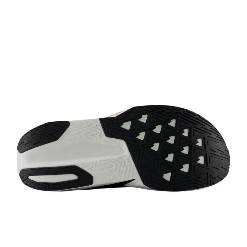 Buty biegowe męskie New Balance FuelCell Rebel v5 white/neo flame